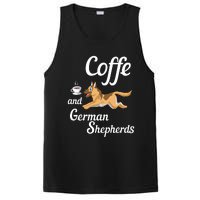 Coffee And German Shepherds PosiCharge Competitor Tank