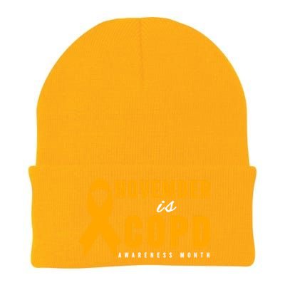 Copd Awareness Gift Meaningful Gift November Is Copd Awareness Month Gift Knit Cap Winter Beanie