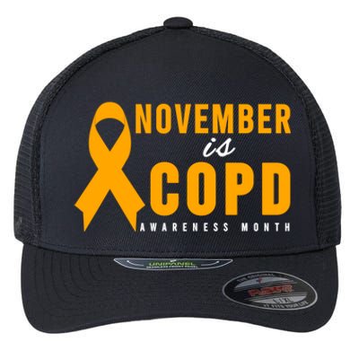 Copd Awareness Gift Meaningful Gift November Is Copd Awareness Month Gift Flexfit Unipanel Trucker Cap