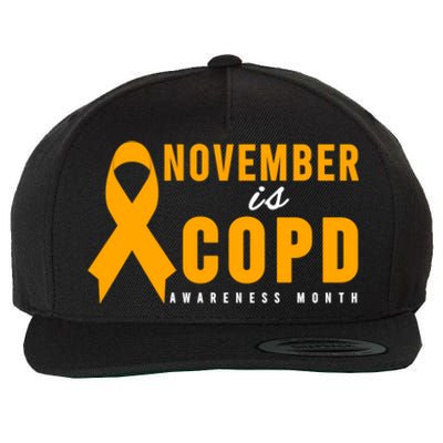 Copd Awareness Gift Meaningful Gift November Is Copd Awareness Month Gift Wool Snapback Cap