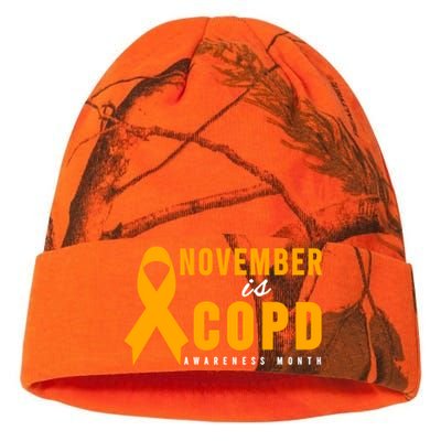 Copd Awareness Gift Meaningful Gift November Is Copd Awareness Month Gift Kati Licensed 12" Camo Beanie