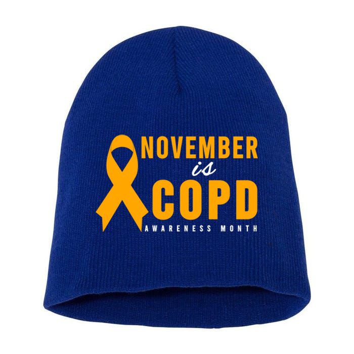 Copd Awareness Gift Meaningful Gift November Is Copd Awareness Month Gift Short Acrylic Beanie