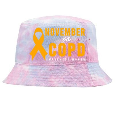 Copd Awareness Gift Meaningful Gift November Is Copd Awareness Month Gift Tie-Dyed Bucket Hat