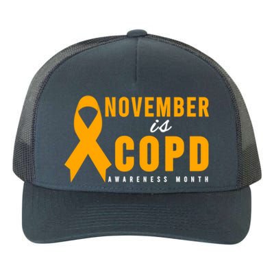 Copd Awareness Gift Meaningful Gift November Is Copd Awareness Month Gift Yupoong Adult 5-Panel Trucker Hat