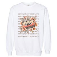 Come And Get Your Love Floral Guardian Music Garment-Dyed Sweatshirt