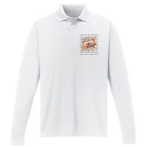 Come And Get Your Love Floral Guardian Music Performance Long Sleeve Polo