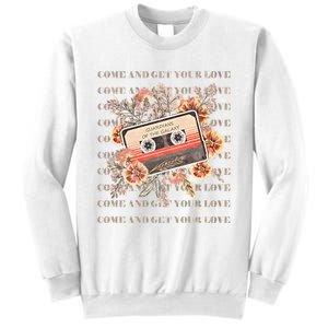 Come And Get Your Love Floral Guardian Music Sweatshirt