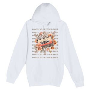 Come And Get Your Love Floral Guardian Music Premium Pullover Hoodie