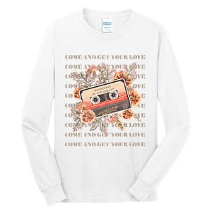 Come And Get Your Love Floral Guardian Music Tall Long Sleeve T-Shirt