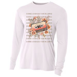 Come And Get Your Love Floral Guardian Music Cooling Performance Long Sleeve Crew