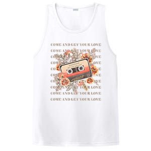 Come And Get Your Love Floral Guardian Music PosiCharge Competitor Tank