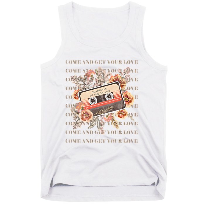 Come And Get Your Love Floral Guardian Music Tank Top