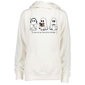 Cute Acotar Ghost A Few Of My Favorite Things Ghosts Womens Funnel Neck Pullover Hood