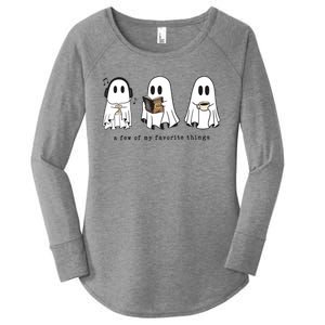 Cute Acotar Ghost A Few Of My Favorite Things Ghosts Women's Perfect Tri Tunic Long Sleeve Shirt