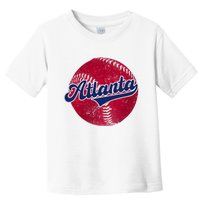 Classic Atlanta Georgia Baseball Fan Retro Vintage Toddler T-Shirt