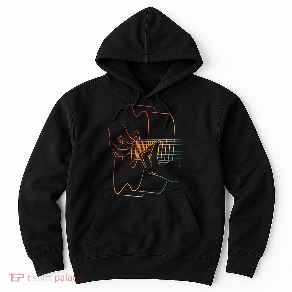 Cool Acoustic Guitar Acoustic Guitar Player Hoodie
