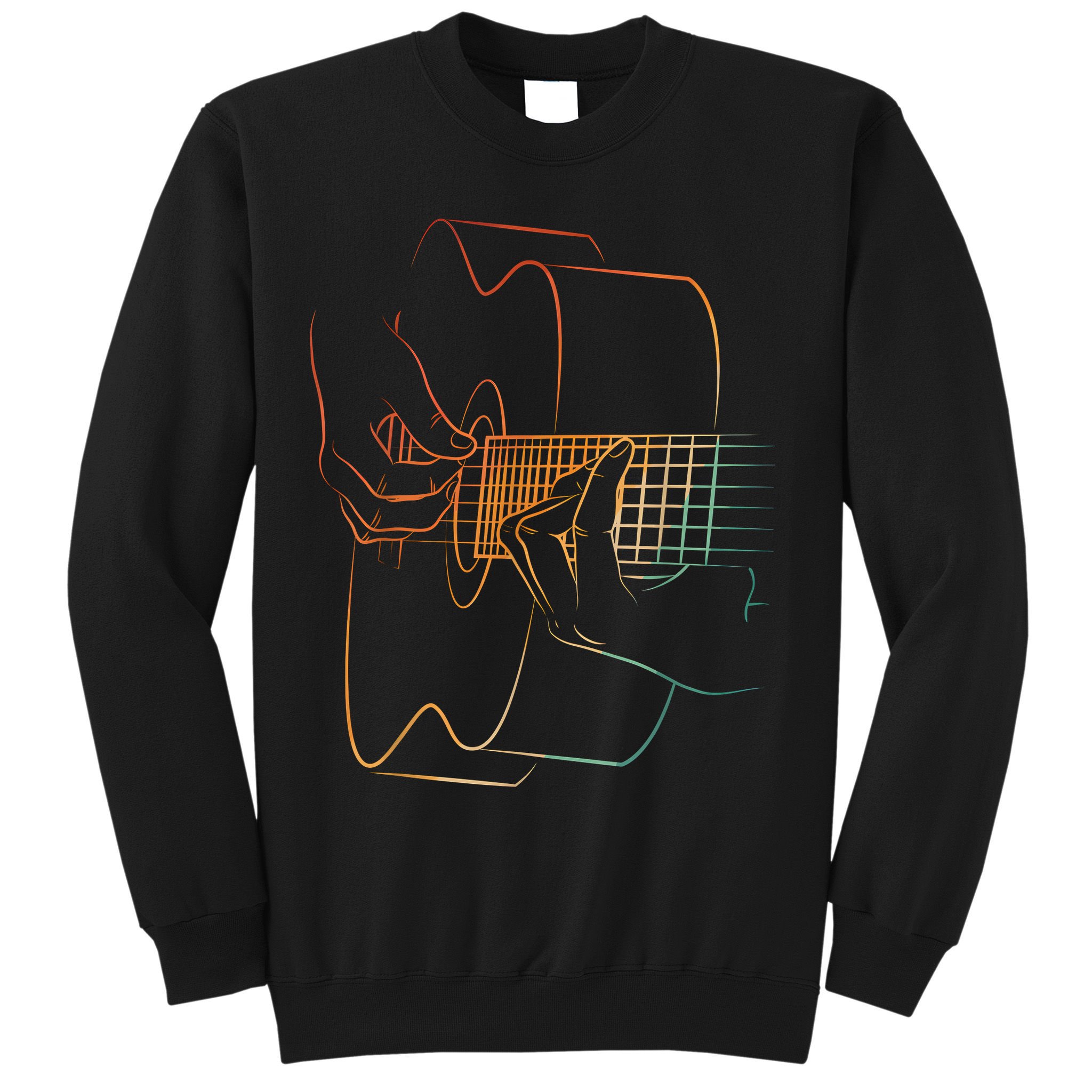 Cool Acoustic Guitar Acoustic Guitar Player Sweatshirt
