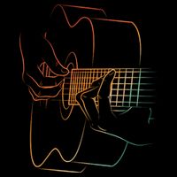 Cool Acoustic Guitar Acoustic Guitar Player 16 in Basic Backpack