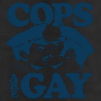 COPS ARE GAY 7 Panel Mesh Trucker Snapback Hat