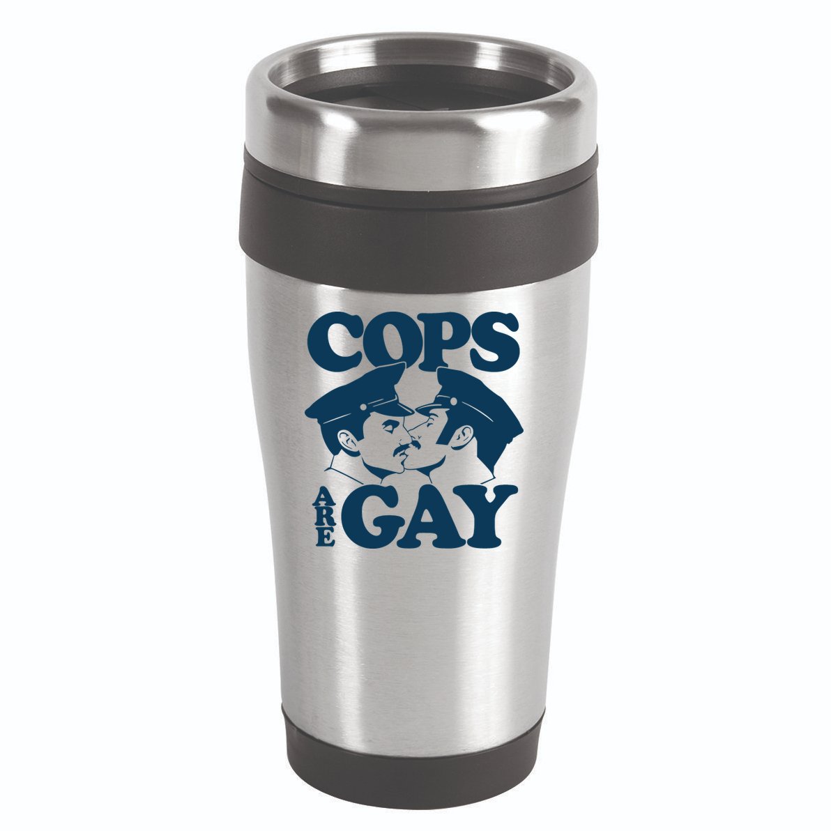 COPS ARE GAY 16oz Travel Tumbler