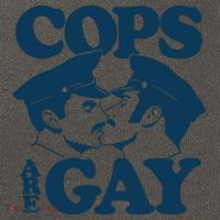 COPS ARE GAY Cotton Canvas Backpack