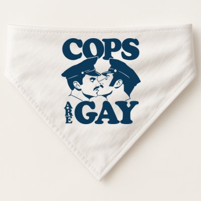COPS ARE GAY USA-Made Doggie Bandana