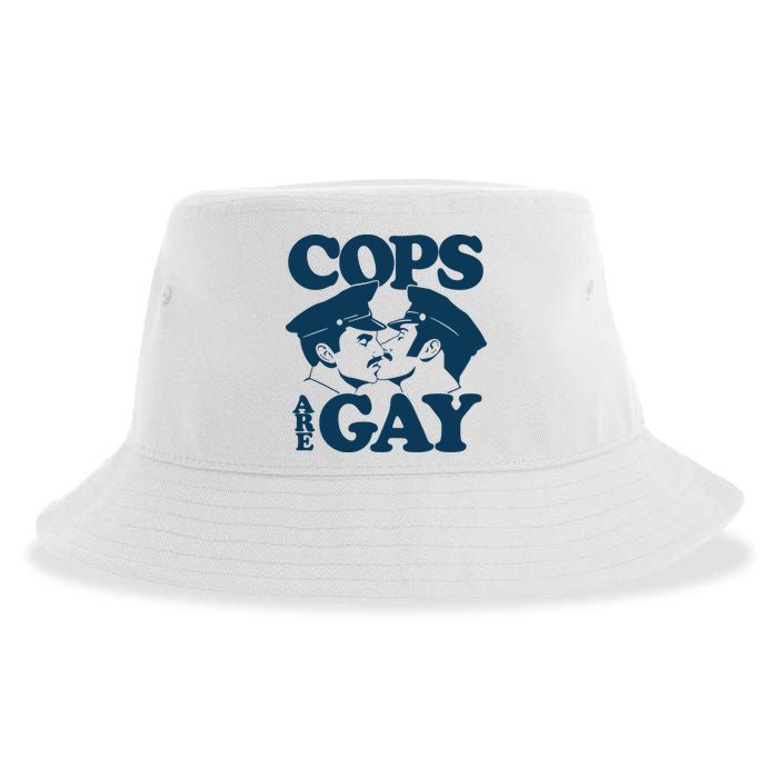 COPS ARE GAY Sustainable Bucket Hat