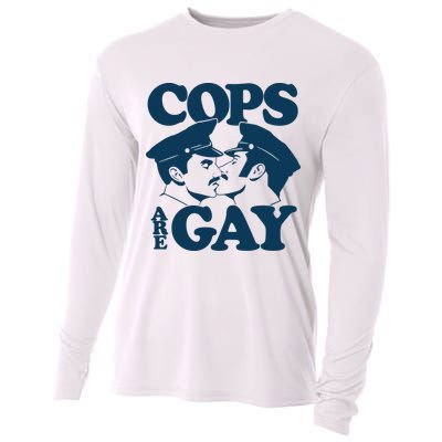 COPS ARE GAY Cooling Performance Long Sleeve Crew