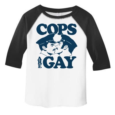 COPS ARE GAY Toddler Fine Jersey T-Shirt