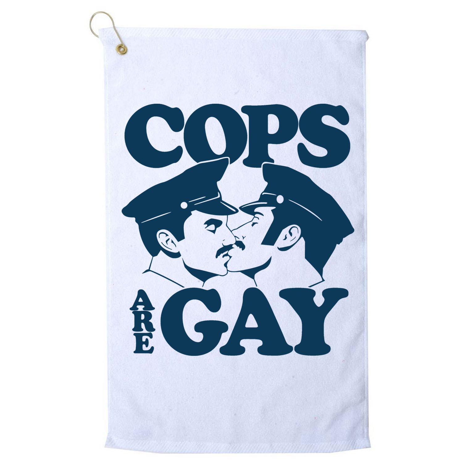 COPS ARE GAY Golf Towel