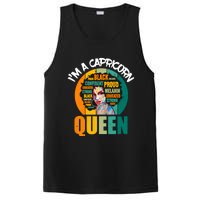 Capricorn Afro Girl Queen Facts Black History Month Black Proud PosiCharge Competitor Tank