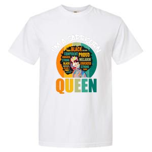 Capricorn Afro Girl Queen Facts Black History Month Black Proud Garment-Dyed Heavyweight T-Shirt