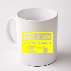 Caution Angry Gamer Coffee Mug