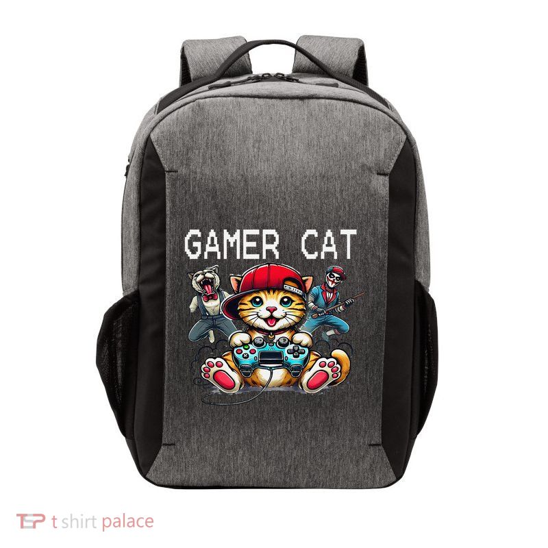 Cats And Gaming For The Cat Lover Gamer Video Game Player Vector Backpack