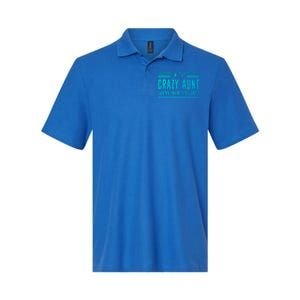 Crazy Aunt Gift For Sisters And Proud Aunts Gift Softstyle Adult Sport Polo