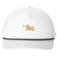 Coffee And Goldendoodles Snapback Five-Panel Rope Hat