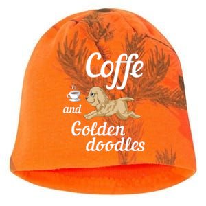 Coffee And Goldendoodles Kati - Camo Knit Beanie