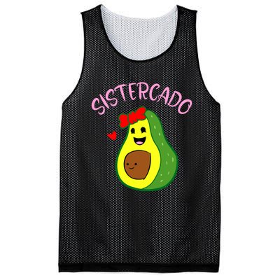 Cute Avocado Girl Face Happy Day Me You Brother Sistercado Mesh Reversible Basketball Jersey Tank