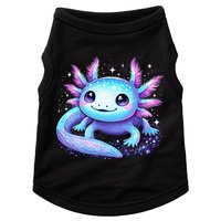 Cute Axolotl Galaxy Rainbow Colorful Axolotl Doggie Tank