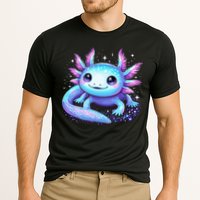 Cute Axolotl Galaxy Rainbow Colorful Axolotl Performance Shirt