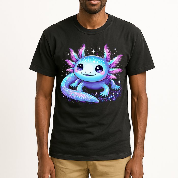 Cute Axolotl Galaxy Rainbow Colorful Axolotl Tall T-Shirt