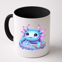 Cute Axolotl Galaxy Rainbow Colorful Axolotl Mug