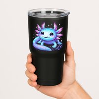 Cute Axolotl Galaxy Rainbow Colorful Axolotl Tumbler
