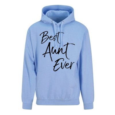 Cute Aunt Gift From Niece And Nephew Awesome Best Aunt Ever Funny Gift Unisex Surf Hoodie