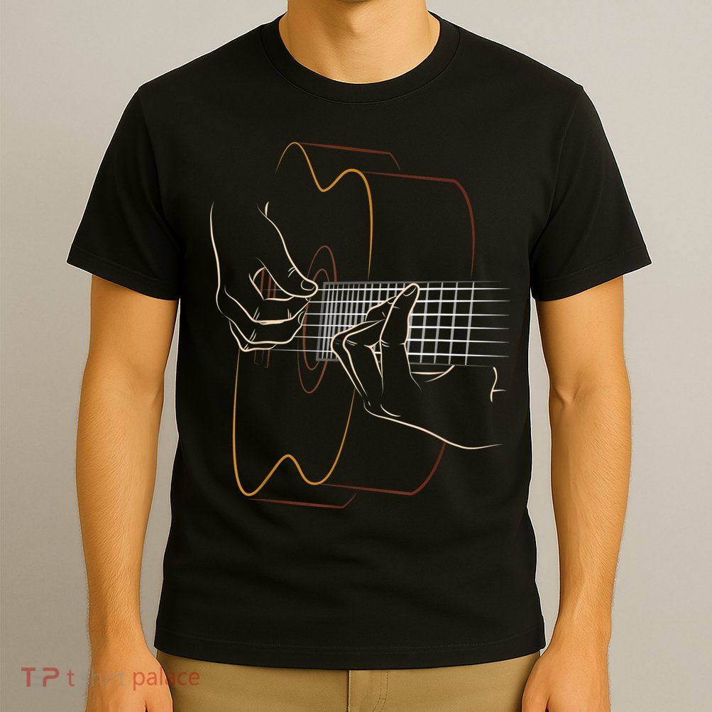Cool Acoustic Guitar For Women Acoustic Guitar Player T-Shirt