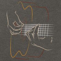Cool Acoustic Guitar For Women Acoustic Guitar Player Cotton Canvas Backpack