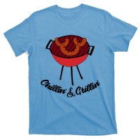 Chillin And Grillin Barbecue Grill Retro Food Meaningful Gift T-Shirt