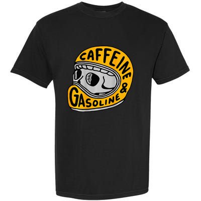 Caffeine And Gasoline Garment-Dyed Heavyweight T-Shirt