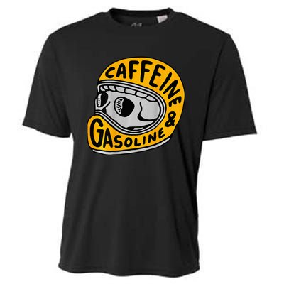 Caffeine And Gasoline Cooling Performance Crew T-Shirt