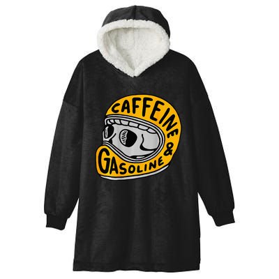 Caffeine And Gasoline Hooded Wearable Blanket